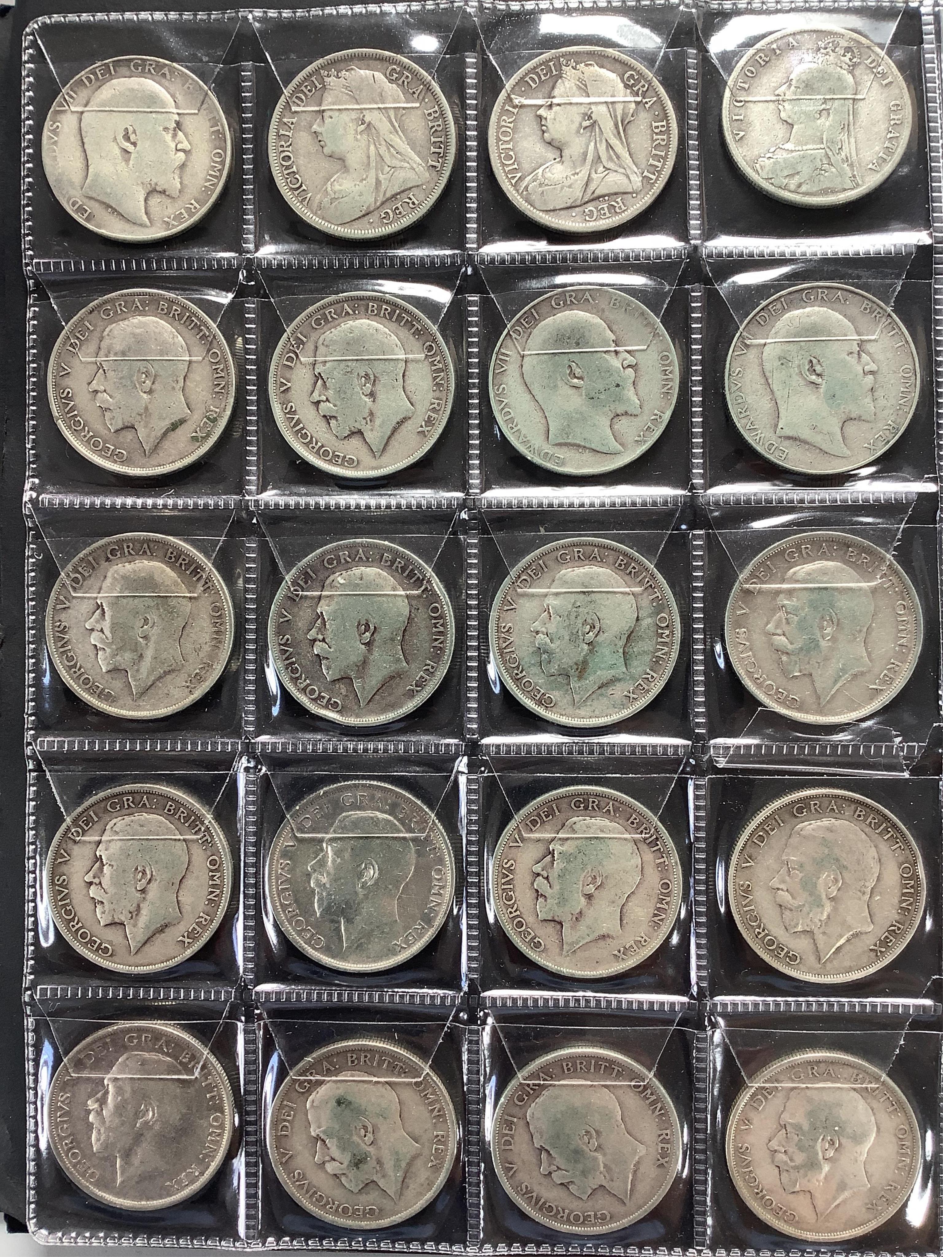 British, Australian, New Zealand, British dependence coins, George III to QEII, in three albums, highlights include two silver crowns, 1820 and 1821, fifty Victoria to George V silver halfcrowns, thirty one silver florin